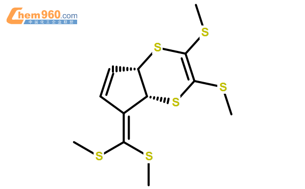 结构式cas no: 102920-73-0分子式:c12h16s6分子量:352.