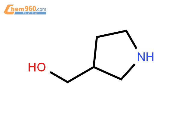 (R)-吡咯烷-3-甲醇結構式