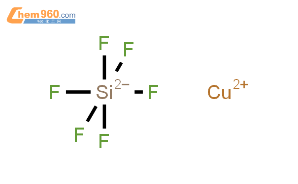 氟硅酸铜结构式,氟硅酸铜化学式 960化工网