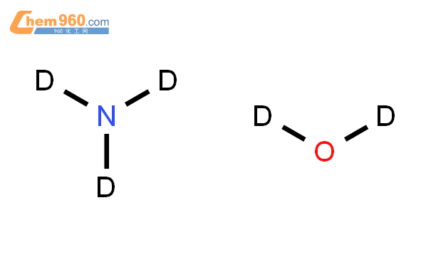 重水铵-d4结构式,重水铵-d4化学式 960化工网