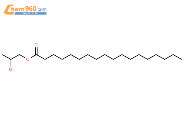 丙二醇单硬脂酸酯结构式