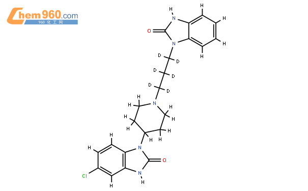 吗丁啉-d6结构式