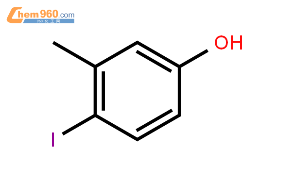 4-碘-3-甲基苯酚結構式