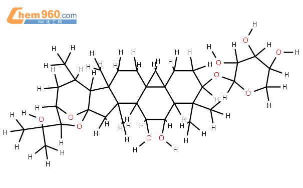 cycloorbicosideb结构式