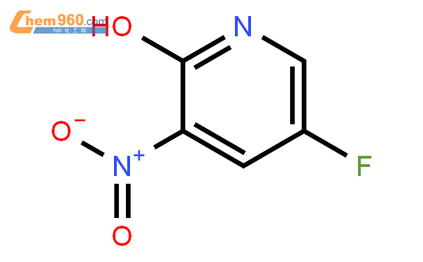 2-羥基-3-硝基-5-氟吡啶結構式