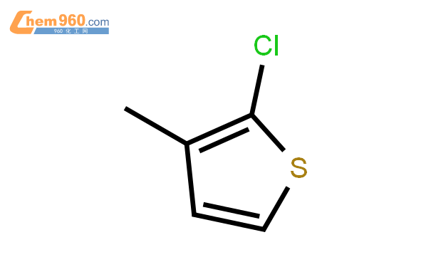 2-氯-3-甲基噻吩结构式