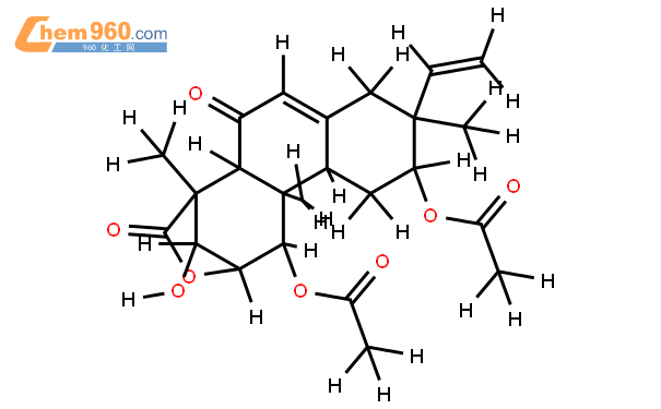 hydroxy-6-oxopimara-7(8,15-dien-18-oic acid 2,18-lactone结构式