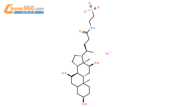 牛磺胆酸钠结构式