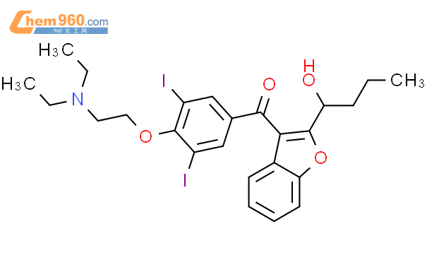 胺碘酮雜質24結構式