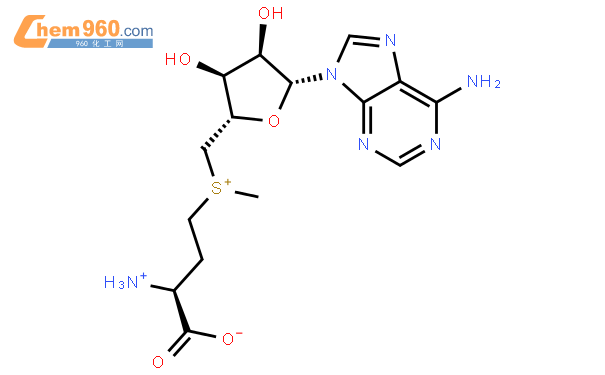 (s)-adenosyl-l-methionine结构式