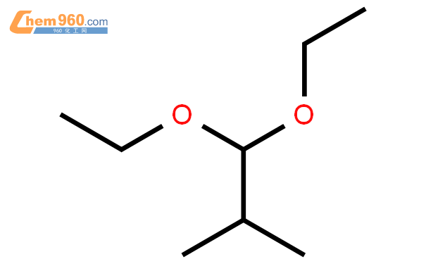 异丁醛二乙基乙缩醛结构式