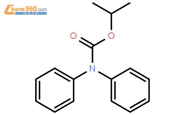 carbamic acid, diphenyl-, 1-methylethyl ester结构式图片|187868