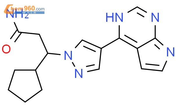Ruxolitinib Impurity 3結構式