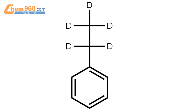 乙基苯-d5结构式