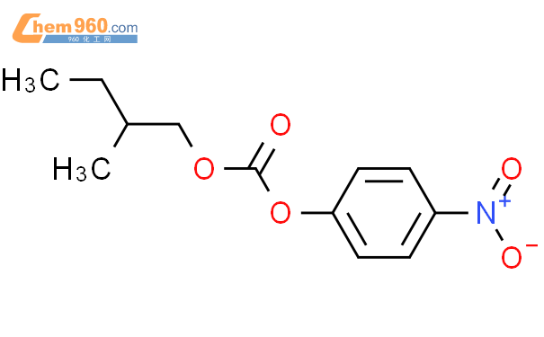 4-硝基苯基2-甲基碳酸丁酯結構式