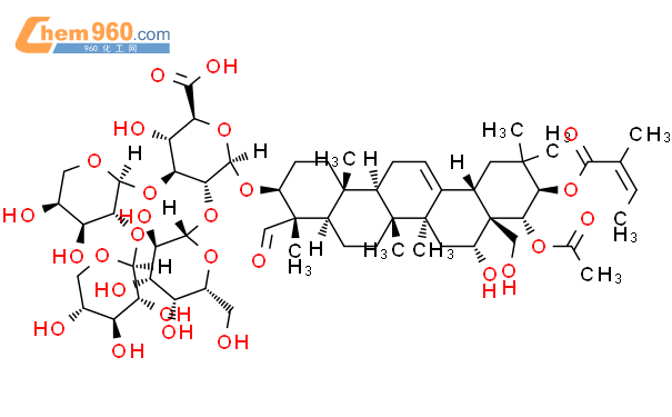 Theasaponin E1結構式