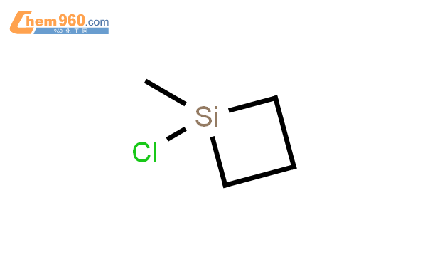 1-氯-1-甲基硅杂环丁烷结构式