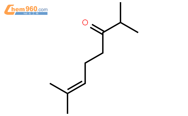 6-Octen-3-one,2,7-dimethyl-結構式