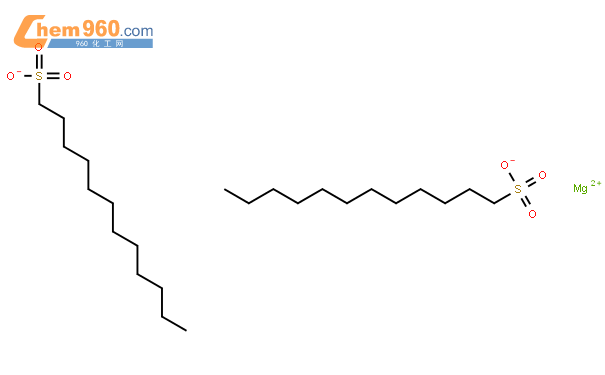 十三烷基硫酸镁结构式,十三烷基硫酸镁化学式 960化工网