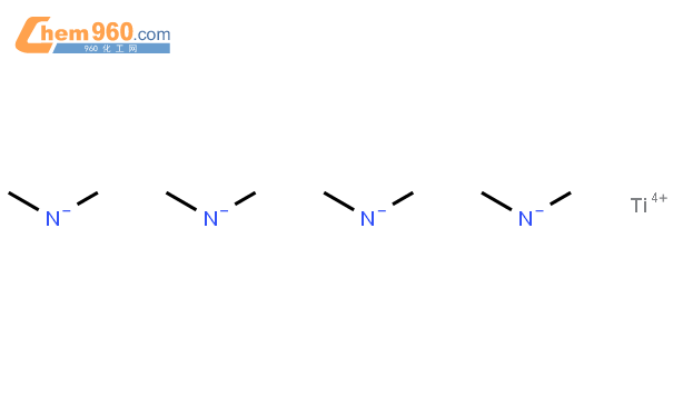 四(二甲氨基)钛结构式