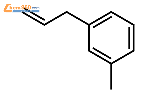 苯,1-甲基-3-(2-丙烯基)-结构式