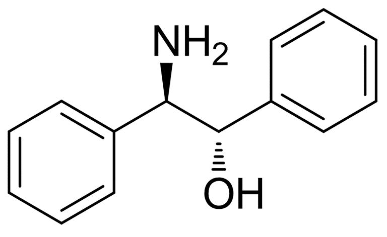 (1s,2r)-2-氨基-1,2-二苯基乙醇结构式图片|23364-44-5结构式图片