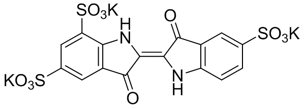 靛蓝三磺酸钾结构式图片|67627-18-3结构式图片