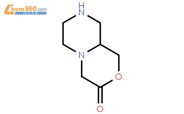 六氢吡嗪并[2,1-c][1,4]恶嗪-3(4h)-酮image structurelle|365532-08