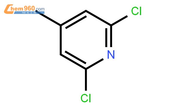 2,6-二氯-4-甲基吡啶結構式