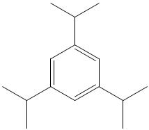 1,3,5-三异丙苯结构式图片|717-74-8结构式图片