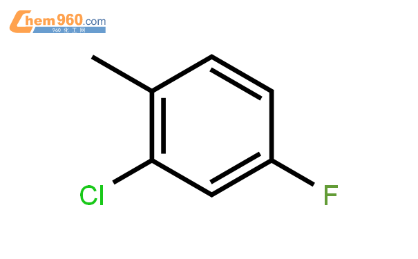 2-氯-4-氟甲苯结构式