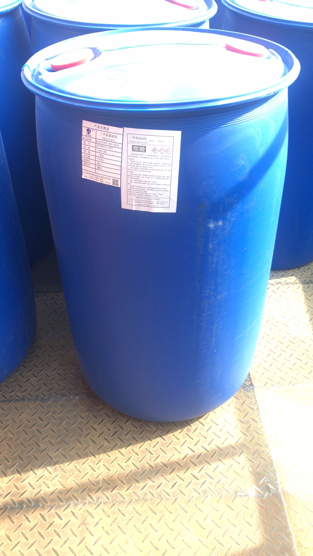 三甲基氯硅烷99.5%,170kg