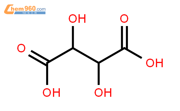 酒石酸结构式