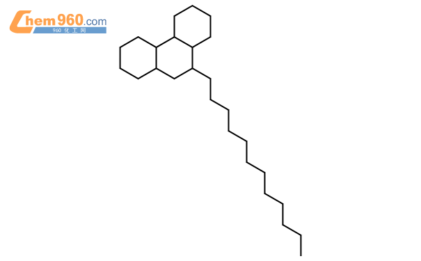 9-十二基四十氢菲结构式