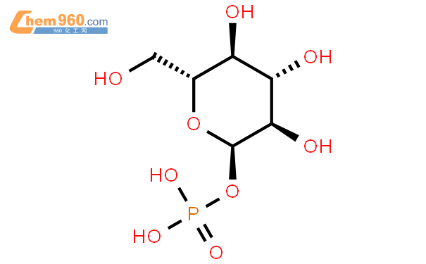 Α-d-葡糖-1-磷酸结构式