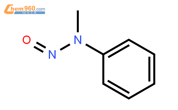 甲基苯基亚硝胺结构式