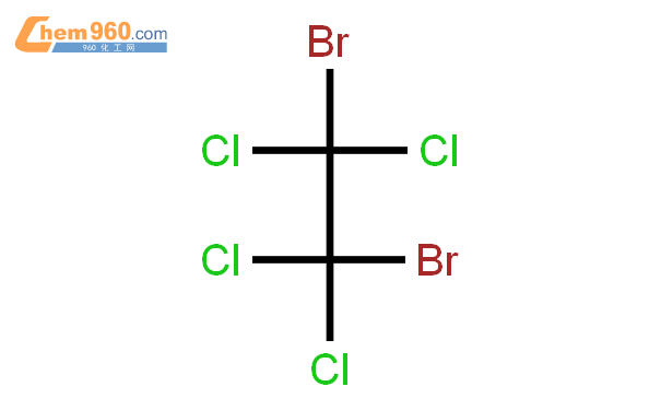 1,2-二溴四氯乙烷结构式
