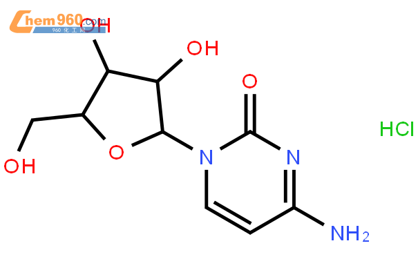 鹽酸阿糖胞苷結構式