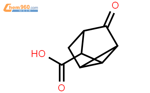 -反-5-氧代三环[2.2.1.02.6]庚烷-3-甲酸结构式