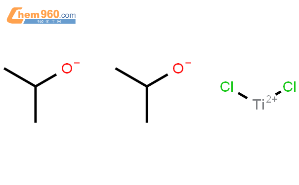 二氯化钛二异丙醇烷结构式图片|762-99-2结构式图片