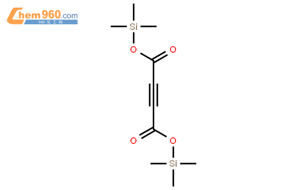 双(三甲基甲硅烷基-2-丁炔二酸酯结构式