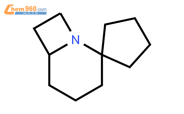 (9ci-螺[1-氮杂双环[4.2.0]辛烷-2,1-环戊烷]结构式