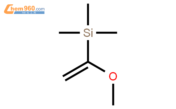 (1-甲氧基乙烯基)三甲基硅烷结构式图片|79678-01-6结构式图片