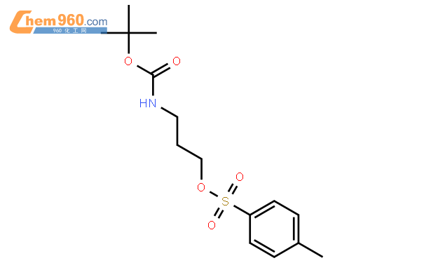 3-(叔丁氧基羰基)丙基 4-甲基苯磺酸盐quadro strutturale|80909-96-2