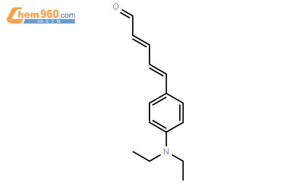 (e,e-5[4(二乙基氨基)苯基-2,4-戊二醛结构式