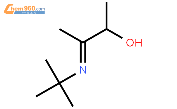 (9ci)-3-[(1,1-二甲基乙基)亚氨基]-2-丁醇结构式