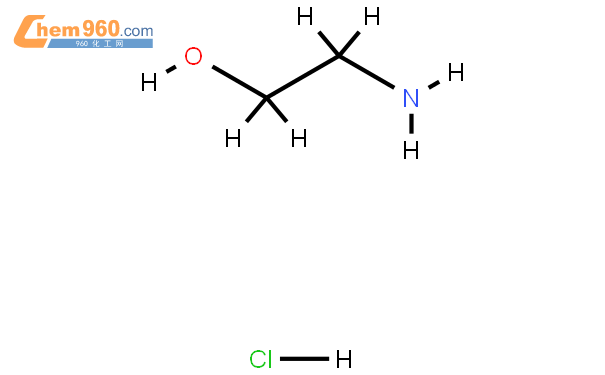 2-氨基乙醇结构式