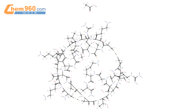 醋酸齐考诺肽结构式
