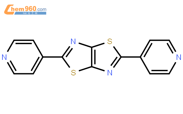 4[5(吡啶-4-基[1,3]噻唑[5,4-d[1,3]噻唑-2-基]吡啶结构式