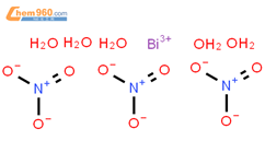 五水合硝酸铋(iii)结构式